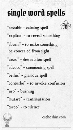 Any of these one word spells will be more powerful if you either raise a bit of energy or perform a simple word spell ritual as you say the word. Whatever your method is, you need to focus on your intention and desired outcome as if it has already come to pass. When you perform these spells, at the very least, raise a bit of energy between your palms and say the word 3 times, while you picture your desired outcome. Spell To Forget Something, Good Energy Spell, Good Spells For Beginners, Wiccan Magic Spells, Change Someones Mind Spell, Morning Spells, One Word Spells Witchcraft, Spoken Spells, Knowledge Spell