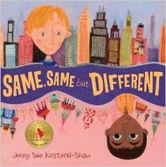 a children's book about same but different