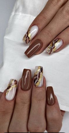 Long Nail Ideas, Ongles Beiges, Pink Tip Nails, Chic Nail Art, Cute Toe Nails, Pointed Nails, Long Nail, Brown Nails, Dipped Nails