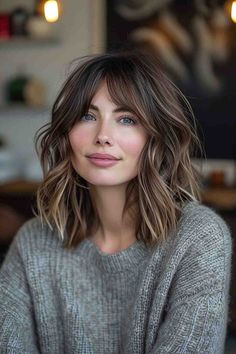 These Are The Best Haircuts of 2024 Fall Hair Cuts, Hair 2024, Shoulder Length Hair Cuts, Beauty Inspo, Balayage Brunette, Haircut And Color, Hair Stuff, Long Bob, Hair Game