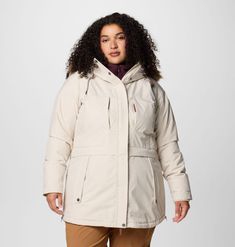 With classic parka styling and serious warmth, this jacket is a winter essential thanks to gold thermal-reflective lining, synthetic insultation, and waterproof-breathable tech. Winter White Parka With Detachable Hood For Outdoor, Winter White Parka With Detachable Hood For Cold Weather, Functional Fall Outerwear In Winter White, Winter White Parka For Outdoor Fall Use, Winter White Parka For Outdoor Fall Activities, Winter White Parka For Fall Outdoor Activities, White Parka For Fall Outdoor, Fall Outdoor Winter White Parka, Fall Hiking Insulated Parka