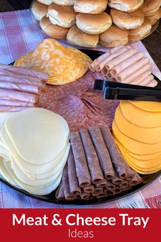 Tray filled with neatly arranged meats and cheeses. Meat And Cheese Tray For Sandwiches, Charcuterie Sandwich Table, Deli Platter Ideas Meat Trays, Make Your Own Sandwich Platter, Lunch Meat Platter, Sandwich Platter Ideas Trays, Simple Meat And Cheese Tray, Meat Platter Ideas Bbq, Diy Deli Platter