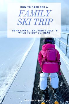 Are you ready for a fun and organized family ski trip? ⛷️ Discover our ultimate guide on packing, gear rental, kids' dressing tips, favorite teaching/training tools & more! Click to Read! Dressing Tips, Trip Packing