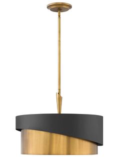 a black and gold chandelier hanging from a ceiling fixture with an oval design