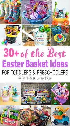 the best easter basket ideas for toddlers and preschoolers