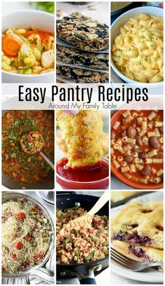 easy pantry recipes that are delicious and healthy