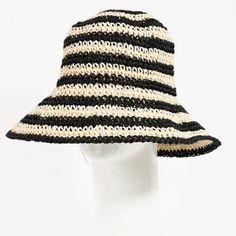 The perfect addition to your summer wardrobe, our raffia bucket hat is a must-have for any fashion-forward individual. Crafted with the finest materials and intricate detail, this hat exudes sophistication and elegance. Not only will it elevate your style, but it also provides ample sun protection and breathability for those hot summer days. Experience the luxury of our raffia bucket hat and stand out in a sea of ordinary Packable Short Brim Bucket Hat For Vacation, Packable Bucket Hat With Short Brim For Vacation, Casual Woven Bucket Hat With Flat Brim, Casual Woven Bucket Hat For Vacation, Casual Woven Flat Brim Bucket Hat, Casual Paper Straw Hat For Warm Weather, Spring Beach Bucket Hat, Packable, Spring Beach Bucket Hat Packable, Casual Woven Bucket Hat For Beach Season