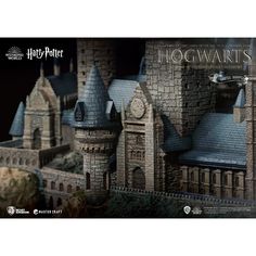 the hogwarts castle model is shown in full color and it's ready to be assembled