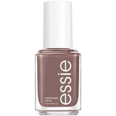 over a thousand nuanced colors, essie original nail polish takes from the latest fashion and cultural trends to make your manicure possibilities endless, with a wink and story always on hand. essie original nail color provides salon quality formula for flawless nail coverage. america’s nail salon expert since 1981, essie connects the world through color and its infinite storytelling possibilities. essie is synonymous with salon quality formulas, impeccable colors and whimsical names that make li Mauve Nail Polish, Essie Nail Colors, Brown Nail Polish, Mauve Nails, Essie Polish, Nagellack Trends, Spring Acrylic Nails, Fall Nail Trends, Vegan Nail Polish