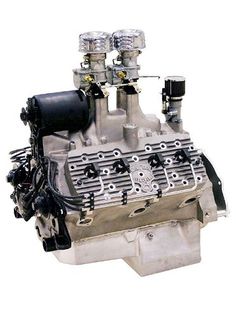 an image of a car engine on a white background