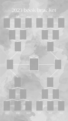 the 2012 book bracket is shown in grey and white, as well as an image of boxes