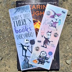 Spooky Season Cardstock Bookmark Bundle - Awfullynerdy.co Nightmare Before Christmas Bookmark, Cardstock Bookmarks, Bookmarks Christmas, Christmas Bookmark, Simply Meant To Be, Bookmark Designs, Christmas Bookmarks, Bookmarks For Books, Magnetic Bookmarks