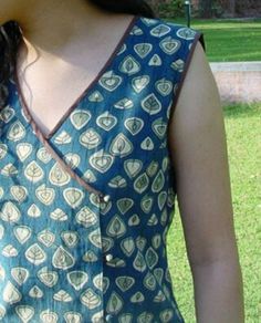 Blouse Neck, Wrap Dresses, Tailored Design, Kurti Designs, Neck Designs, Wrap Dress, Women's Top, Dresses