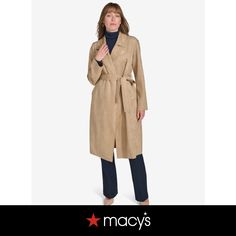 in stock Suede Trench Coat, Tommy Hilfiger Women, Women's Coats & Jackets, Faux Suede, Trench Coat, Tommy Hilfiger, Pick Up, In Store, Coats Jackets