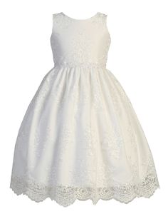 IMG_0015_SP164__2.jpg?0 Elegant Embroidered Fitted Princess Dress, Elegant Sleeveless First Communion Dress, Elegant First Communion Dress For Spring, Elegant Spring First Communion Dress, Formal Embroidered Tulle Dress, Elegant First Communion Dress With Lace Bodice For Spring, Elegant First Communion Dress With Lace Trim For Spring, Elegant Spring First Communion Dress With Lace Bodice, Elegant First Communion Gown For Spring