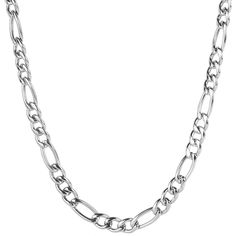 Simple yet stylish this Figaro chain necklace will look great with any outfitThe 24 inch chain is crafted with durable stainless steel which is known for its stain and rust resistant qualitiesThe necklace fastens with a lobster claw clasp to be able to easily put it on and take it off Polyvore Png, Hogwarts Dr, Mens Chain, Editing Resources, Png Clothes, Figaro Necklace, Figaro Chain Necklace, Stainless Steel Chain Necklace, Goth Jewelry