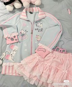 Cute Kawaii Outfits, Fashion D, Pastel Fashion, Lovely Clothes, Really Cute Outfits, Kawaii Clothes