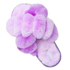 Why the Barerun Cross Band Fuzzy Slippers? -- Skin-friendly plush material -- Exquisite workmanship -- Luxurious style slippers -- Cushioned memory foam insole -- Thick sole -- Non-slip outsole -- Arch support -- Pillowy feeling -- Machine Wash Available Size: 11.5-12.5.  Color: Purple.  Gender: female.  Age Group: adult. Comfortable Fluffy Flat Slippers, Fluffy Synthetic Slippers For Indoor Use, Fluffy Flat Indoor Slippers, Fluffy Round Toe Synthetic Slippers, Comfortable Fluffy Synthetic Slippers, Purple Winter Slippers With Round Toe, Purple Round Toe Winter Slippers, Comfortable Plush Slippers For Winter, Comfortable Plush Winter Slippers