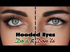 Hooded Eye Makeup Tutorial, Hooded Eyelids, Droopy Eyelids, Droopy Eyes, Applying Eye Makeup, Hooded Eye Makeup, Makeup Tricks