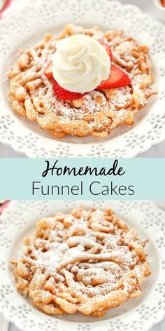 How to Make the BEST Homemade Funnel Cake Cake Recipes Easy Homemade, Vegan Wedding, Oreo Dessert, Easy Treats