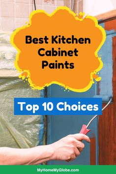 the top 10 choices for best kitchen cabinet paint in india, with text overlay