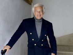 Ralph Lauren: What I've Learned Designer Ralph Lauren, Successful Men, Men Looks, Double Breasted Suit Jacket, Fashion Designer, Double Breasted, Suit Jacket, Ralph Lauren