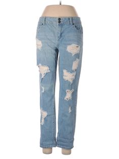 Forever 21 Jeans Size: 27 Blue Bottoms - used. 2% Spandex, 98% Cotton, Distressed Wash, Print, | Forever 21 Jeans: Blue Bottoms - Size 27 Cheap Forever 21 Cotton Jeans, Forever 21 Jeans, Blue Jeans, Womens Bottoms, Forever 21, Jeans Size, Women Handbags, Spandex, For Women