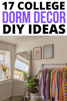 the college dorm decor diy ideas