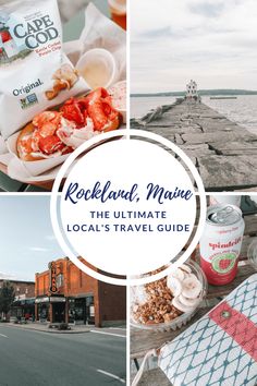 the ultimate travel guide to recel island, mnieve and local food in this photo collage