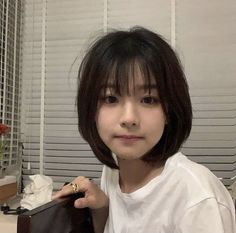 Short Hair Tomboy, Korean Short Hair, Hair Style Korea, Asian Short Hair, Bob Haircut With Bangs, Hair Inspiration Short, Shot Hair Styles, Haircuts For Medium Hair, Haircuts Straight Hair