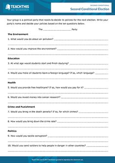 the worksheet is shown for students to learn how to write and use it