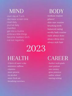 2023 Self Care Goals, 2023 My Year Quotes, Vision Board For Self Growth, Things To Achieve In 2023, New Years Reset 2023, Goals Of 2023, 2023 Goals Vision Board Health, Stuff To Put On Your Vision Board, Vision Boards Ideas 2023