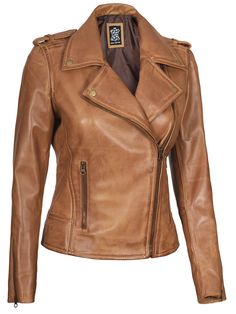 Introducing the Kirsten Women's Camel Brown Double Rider Leather Jacket – a striking fusion of timeless design and contemporary flair. This jacket is the ultimate expression of confidence and style, tailored exclusively for women who seek sophistication and edge in their wardrobe. Specification: 100% real leather with attention to detail work. Internal full soft polyester lining. Biker style with smooth asymmetrical zip-fastening. Two outside and one inside pocket. Available in Camel brown color Light Brown Leather Jacket, Camel Leather Jacket, Campus Fashion, Asymmetrical Leather Jacket, Leather Moto Jacket Womens, Tan Leather Jacket, Moto Leather Jacket, Tailored Style, Black Leather Moto Jacket