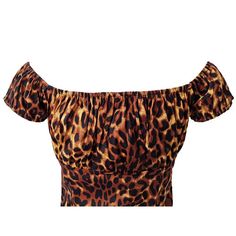 A peasant blouse is a PERFECT addition to any pinup outfit with its simple, classy look. Pair it with your favorite capris, pedal pushers, or circle skirt for a romantic retro look. Darling classic leopard print!Size: S Bust: 30-36" Waist 26-28" Size: M Bust: 32-38" Waist: 28-30" Size: L Bust: 34-40" Waist: 30-32" Size: XL Bust: 36-42" Waist: 34-36" Size: 2X Bust: 38-44" Waist: 36-38" Brown Stretch Summer Blouse, Brown Stretch Blouse For Summer, Stretch Brown Blouse For Summer, Fitted Leopard Print Summer Blouse, Summer Fitted Leopard Print Blouse, Fitted Leopard Print Blouse For Summer, Fitted Leopard Print Tops For Spring, Fitted Leopard Print Blouse With Short Sleeves, Stretch Leopard Print Blouse