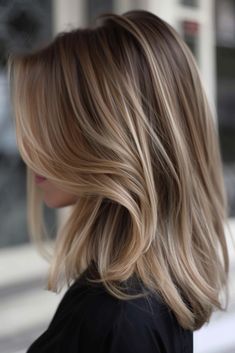 44  Dark Blonde Hair Color Ideas That Exude Sophistication Blonde Balayage Dark Blonde, Rooted Dark Blonde, Blonde Hair For Light Skin, Blonde To Darker Hair, Dutch Blonde Hair, Winter Ash Blonde Hair Color, Dark Blonde Caramel Hair, Soft Summer Blonde Hair Color Ideas, Brown Sugar Blonde Hair