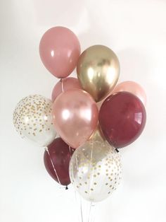 four balloons are arranged in the shape of stars