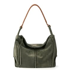 Casual and slouchy, this shoulder style is crafted from our exceptionally soft leather with other Los Feliz signatures, like a hand-stitched shoulder strap. It’s lightweight and finished with a top zip closure to keep everything secure. Cool Girl Style, Backpacks For Women, Embroidered Tote, Purses For Women, Pretty Bags, In My Bag, The Sak, Cool Fits, Fabric Bags