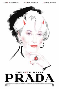 THE DEVIL WEARS PRADA (2006) poster design by Neil Davies