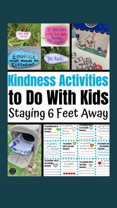 Act Of Kindness Ideas For Kids, Kindness Activities For Kids Classroom, Kindness Projects For Kids, Kindness Club, Activities To Do With Kids, Kindness Week