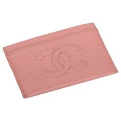 Chanel pink caviar credit card wallet. Hologram, ID card, and original box included. Pink Rectangular Wallet With Original Box, Luxury Pink Card Holder With Card Slots, Luxury Pink Card Holder, Elegant Pink Rectangular Card Holder, Elegant Pink Wallets With Rfid Blocking, Compact Pink Card Holder With Card Slots, Formal Pink Wallets With Interior Card Slots, Formal Pink Card Holder With Card Slots, Classic Pink Wallet With Card Slots