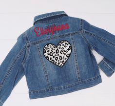 Customizable Cute Fall Outerwear, Fitted Long Sleeve Cute Denim Jacket, Cute Fitted Long Sleeve Denim Jacket, Cute Fall Outerwear, Customizable Cotton Fall Outerwear, Cute Fitted Embroidered Outerwear, Customizable Denim Outerwear For Fall, Trendy Customizable Long Sleeve Denim Jacket, Customizable Long Sleeve Denim Outerwear