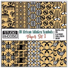 african artikaa designs paper set