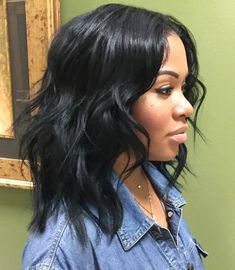 Wavy Weave Hairstyles, Fine Straight Hair, Short Hair Black, Really Short Hair, Short Bob Wigs, Beautiful Long Hair, African Hairstyles, Short Bob Hairstyles