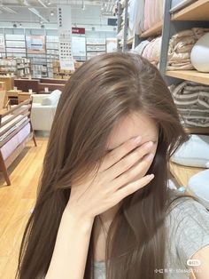 Hair Color Swatches, Golden Brown Hair Color, Ulzzang Hair, Nails Healthy, Korean Hair Color, Hair Style Korea