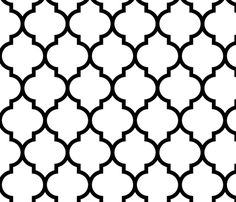 a black and white geometric pattern