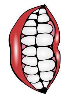 Image mouth - free printable images Pictures To Print, Struktur Teks, Tooth Chart, Health Activities