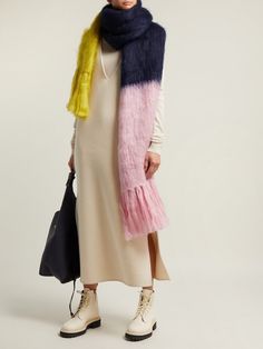 STYLECASTER | Literally Just 29 Scarves Worth Shopping This Winter Statement Scarf, Scarf Knitting Patterns, Oversized Scarf, 가을 패션