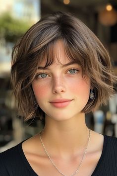 short hair french bob - Hledat Googlem French Haircuts For Women, Earrings With Bob Haircut, French Bob With Bangs Over 50, Bob Hairstyles For Fine Hair With Bangs, French Women Hair Over 40, Long French Bob With Bangs, Page Boy Haircut Women, French Bobs, French Bob Hairstyles