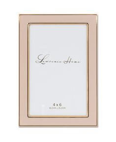 a white and gold frame with the words lawrencee home on it