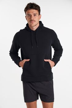 This classic hoodie has all your essential favorite ingredients; cozy fabrics, roomy hood and deep great pockets. All this in a premium all-organic cotton. This hoodie is a perfect balance of relaxed tailoring, quality and looks. Both stylish and cozy, pair with our ALRN joggers and ALTRN tee for a comfy, smart look. Everyday Athleisure Hoodie With Kangaroo Pocket, Hoodie With Ribbed Cuffs, Functional Hooded Sweatshirt With Kangaroo Pocket, Loungewear Hoodie With Funnel Neck And Kangaroo Pocket, Functional Hoodie Sweatshirt With Kangaroo Pocket, Everyday Hooded Activewear With Drawstring, Functional Hooded Hoodie For Loungewear, Comfortable Hooded Activewear With Drawstring, Functional Fleece Hoodie With Kangaroo Pocket